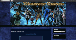 Desktop Screenshot of discover-games.blogspot.com