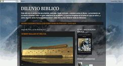 Desktop Screenshot of diluviobiblico13.blogspot.com