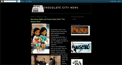 Desktop Screenshot of chocolatecitynews.blogspot.com