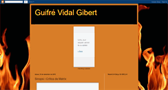 Desktop Screenshot of guifre19.blogspot.com