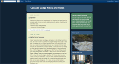 Desktop Screenshot of cascadelodgemn.blogspot.com