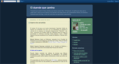 Desktop Screenshot of elduendequecamina.blogspot.com