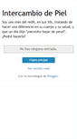 Mobile Screenshot of intercambiodepiel.blogspot.com
