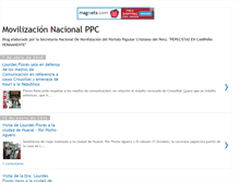 Tablet Screenshot of movilizacionnacionalppc.blogspot.com