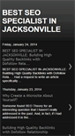 Mobile Screenshot of bestseospecialistjacksonvillefl.blogspot.com