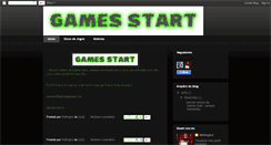 Desktop Screenshot of gamesstart.blogspot.com