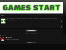 Tablet Screenshot of gamesstart.blogspot.com