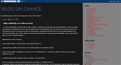 Desktop Screenshot of galansinchance.blogspot.com