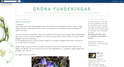 Desktop Screenshot of gronafunderingar.blogspot.com