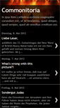 Mobile Screenshot of commonitoria.blogspot.com