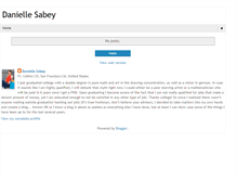 Tablet Screenshot of daniellesabey.blogspot.com