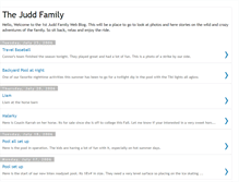 Tablet Screenshot of djuddfamily.blogspot.com