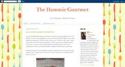 Desktop Screenshot of hammiegourmet.blogspot.com