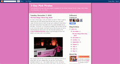 Desktop Screenshot of 3daypinkpirates.blogspot.com