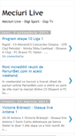 Mobile Screenshot of meciurilivevideo.blogspot.com
