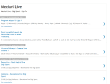Tablet Screenshot of meciurilivevideo.blogspot.com