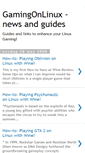 Mobile Screenshot of gamingonlinux.blogspot.com