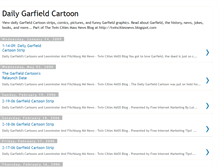 Tablet Screenshot of garfieldcartoons.blogspot.com