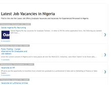 Tablet Screenshot of latestjoboffers.blogspot.com