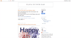 Desktop Screenshot of flavanyaear.blogspot.com
