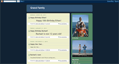 Desktop Screenshot of grandfamilyblog.blogspot.com