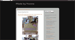 Desktop Screenshot of made-by-yvonne.blogspot.com