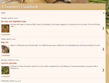 Tablet Screenshot of cookwithanu.blogspot.com