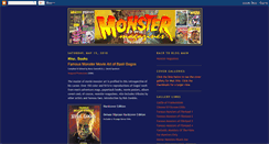 Desktop Screenshot of monstermagazinegalleries.blogspot.com