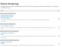 Tablet Screenshot of jenniferpickelforschoolboard.blogspot.com
