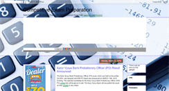 Desktop Screenshot of competitiveexampreparation.blogspot.com