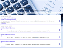 Tablet Screenshot of competitiveexampreparation.blogspot.com