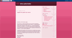 Desktop Screenshot of elmasekerinden.blogspot.com