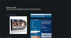 Desktop Screenshot of musicascrista.blogspot.com