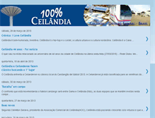 Tablet Screenshot of 100porcentoceilandia.blogspot.com