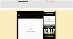 Desktop Screenshot of infonursing.blogspot.com