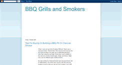 Desktop Screenshot of bbqgrillsandsmokers.blogspot.com