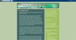 Desktop Screenshot of homeocanstudentrep.blogspot.com
