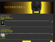 Tablet Screenshot of futurefossil.blogspot.com