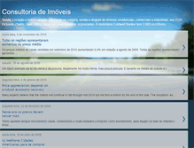 Tablet Screenshot of consultoriadeimoveis-americanos.blogspot.com