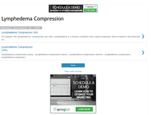 Tablet Screenshot of lymphedema-compression.blogspot.com