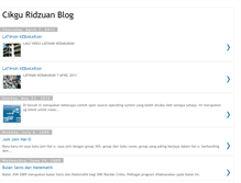 Tablet Screenshot of cikguridzuanblog.blogspot.com