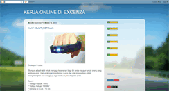 Desktop Screenshot of duitxkerjaonline.blogspot.com