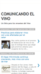 Mobile Screenshot of comunicandoelvino.blogspot.com