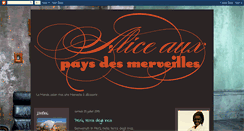 Desktop Screenshot of aliceauxpaysdesmerveilles.blogspot.com