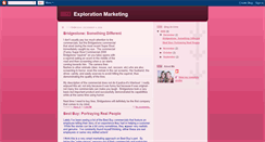 Desktop Screenshot of explorationmarketing.blogspot.com