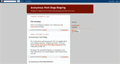 Desktop Screenshot of anonworkblogs.blogspot.com