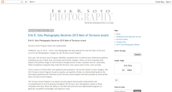 Desktop Screenshot of erikrsotophotography.blogspot.com