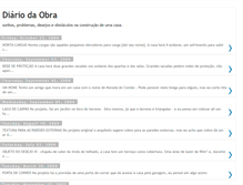 Tablet Screenshot of diariodaobra.blogspot.com