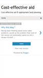 Mobile Screenshot of costeffectiveaid.blogspot.com