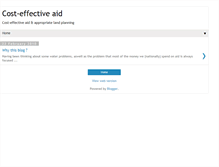 Tablet Screenshot of costeffectiveaid.blogspot.com